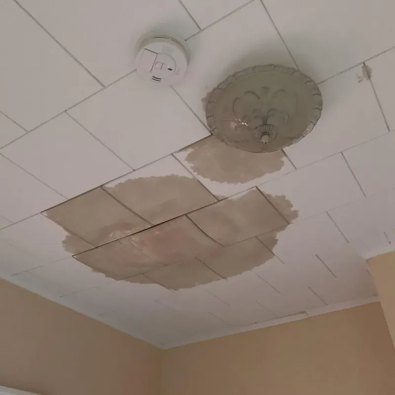 Ceiling Water Damage Repair in Uxbridge, MA